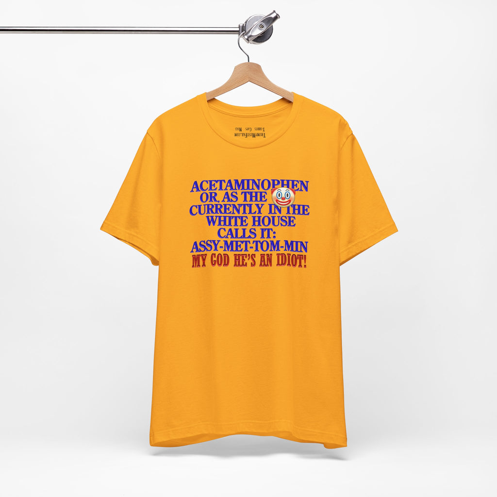 Acetaminophen_T-shirt/gold