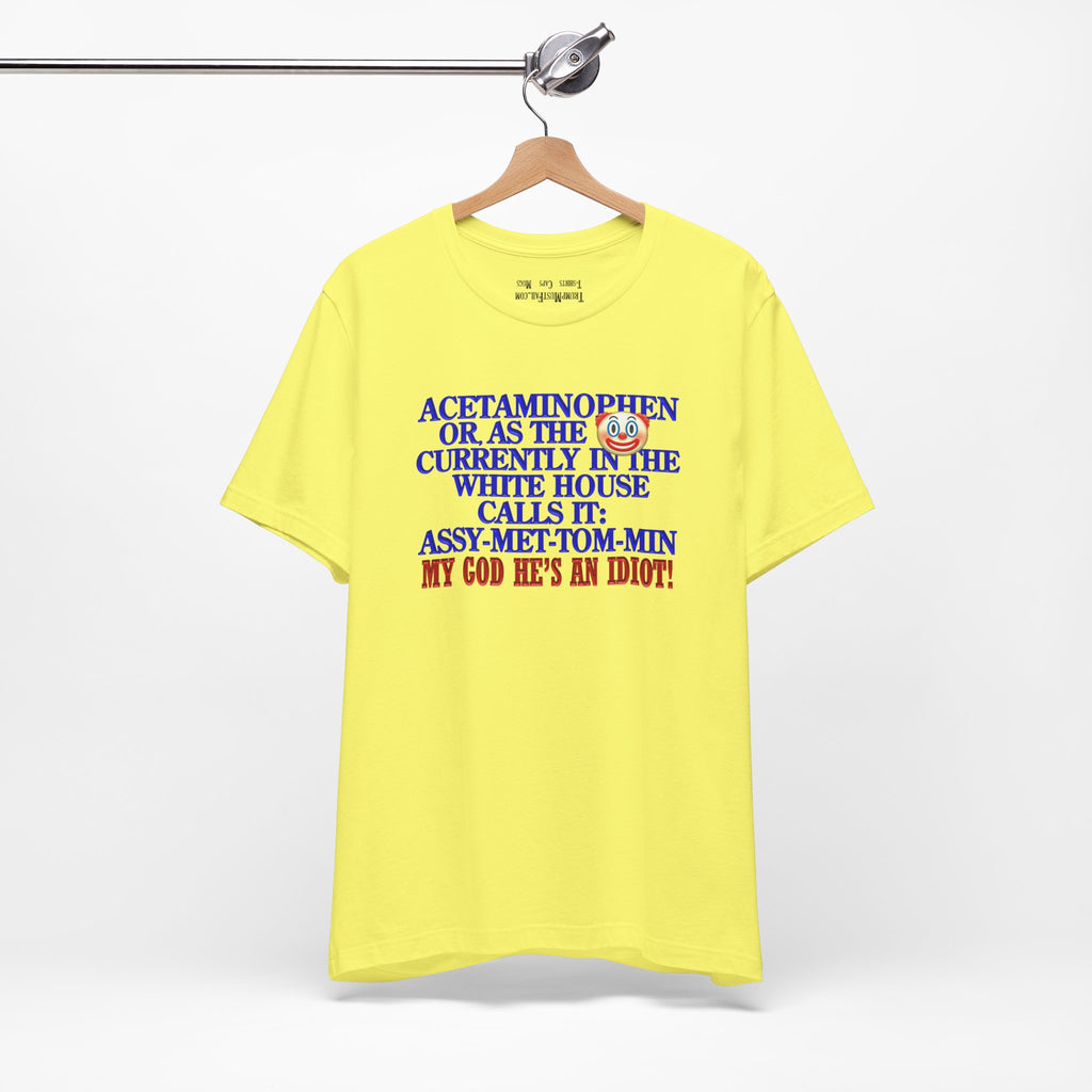 Acetaminophen_T-shirt/yellow