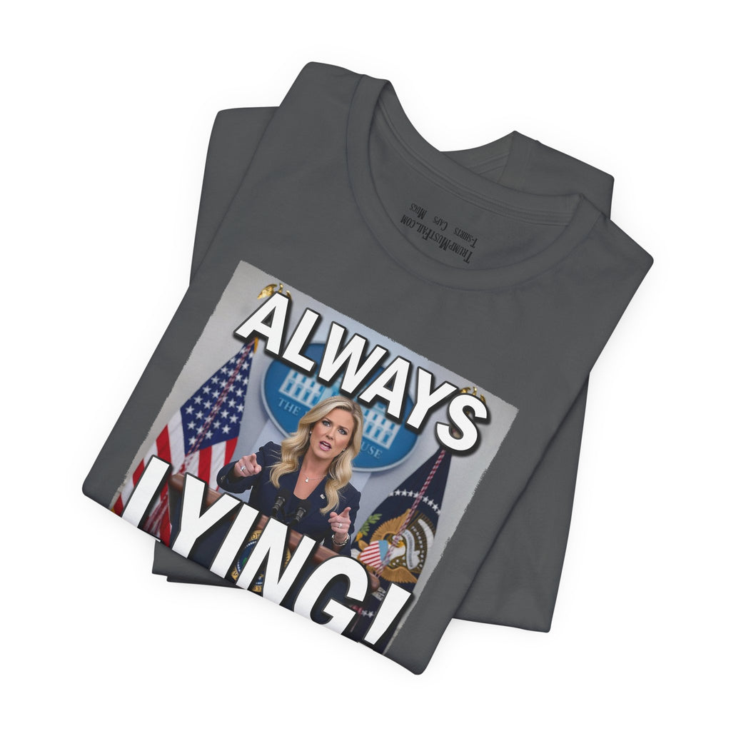 Always Lying T-shirt/asphalt
