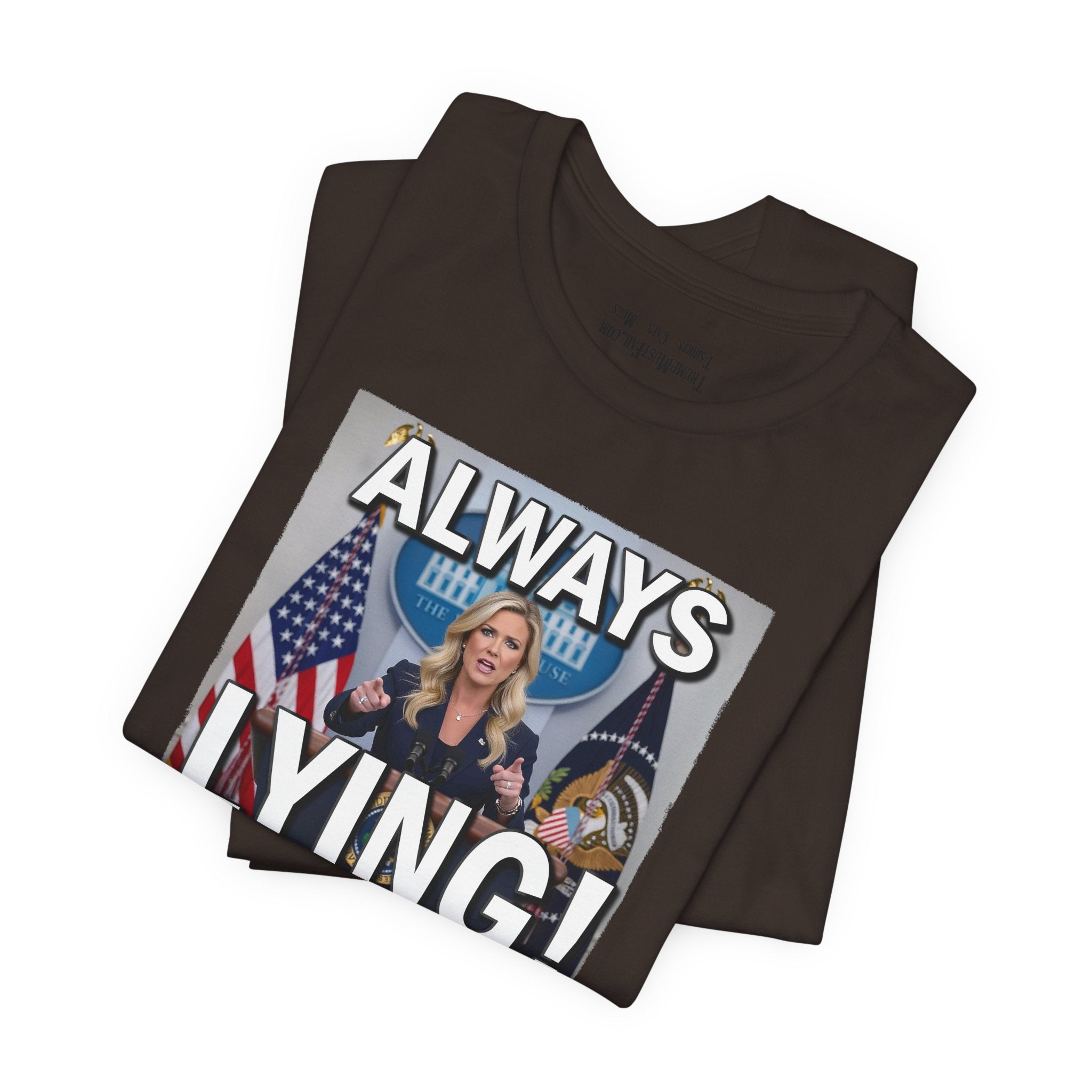 Always Lying T-shirt/brown