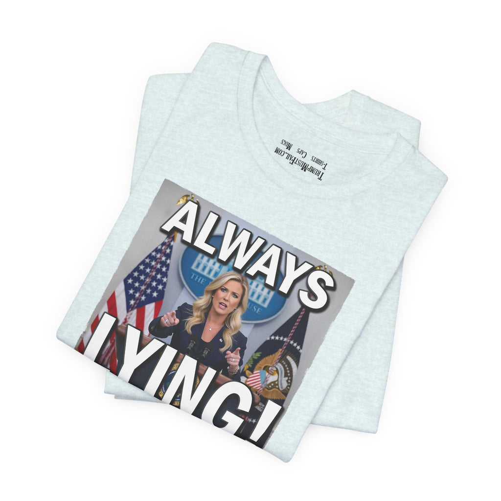 Always Lying T-shirt/heather ice blue