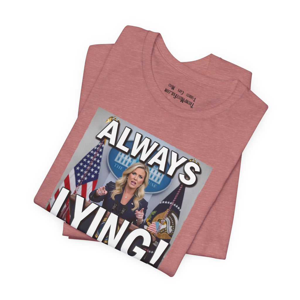 Always Lying T-shirt/heather mauve