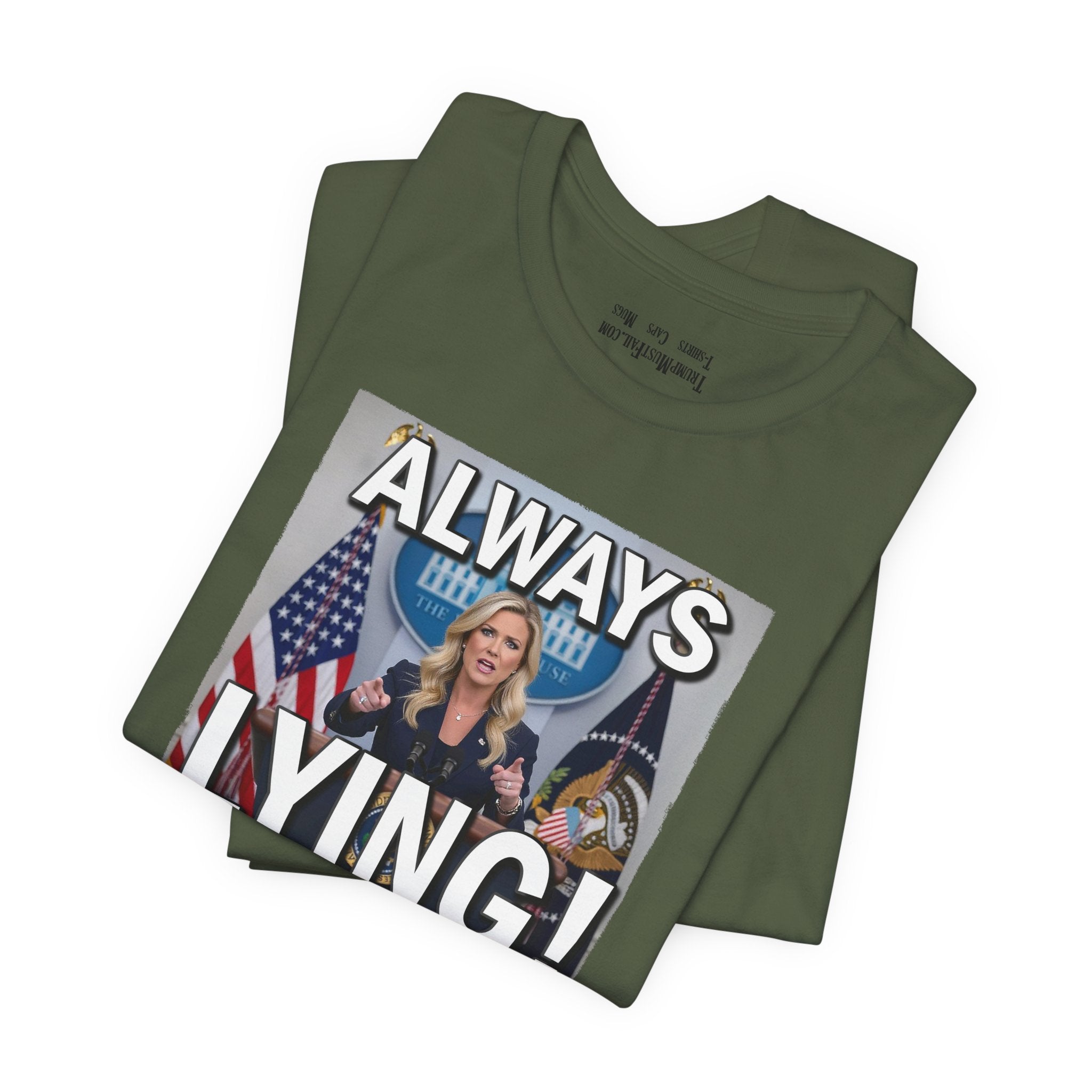 Always Lying T-shirt/military green