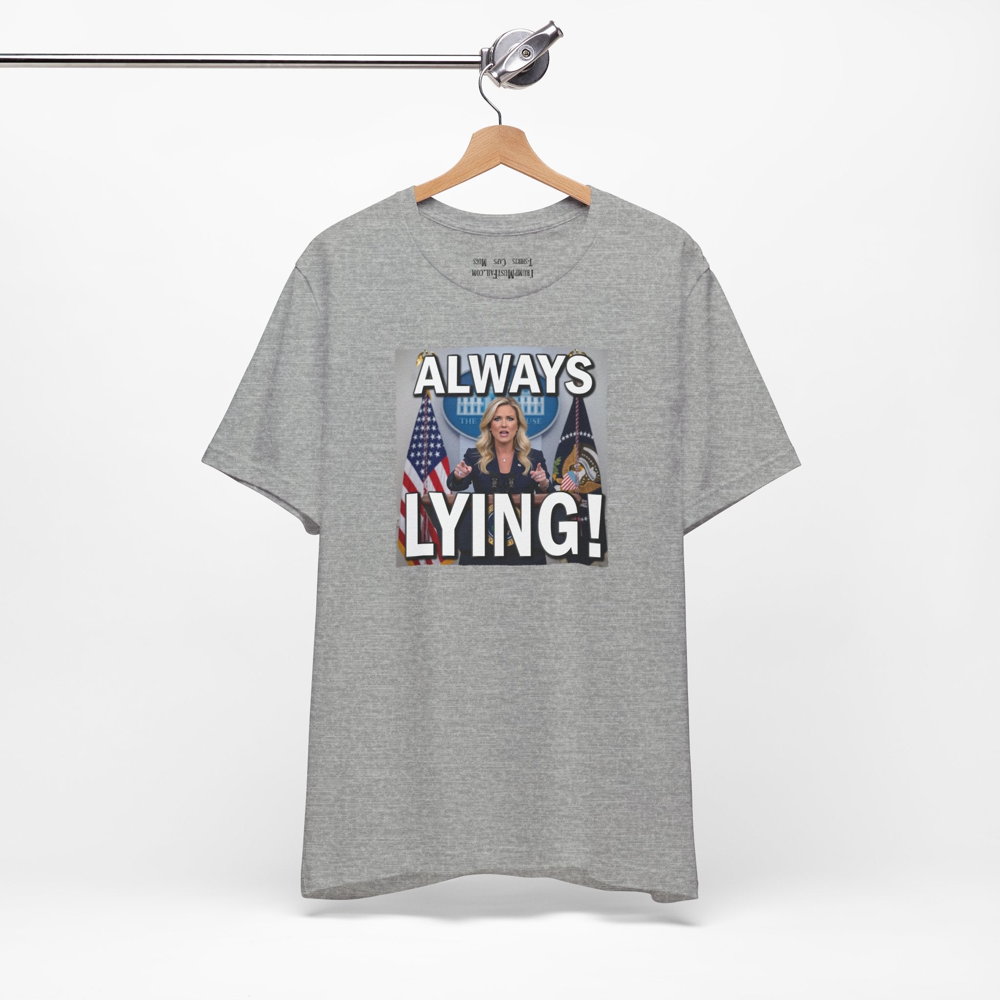 Always Lying T-shirt/athletic heather