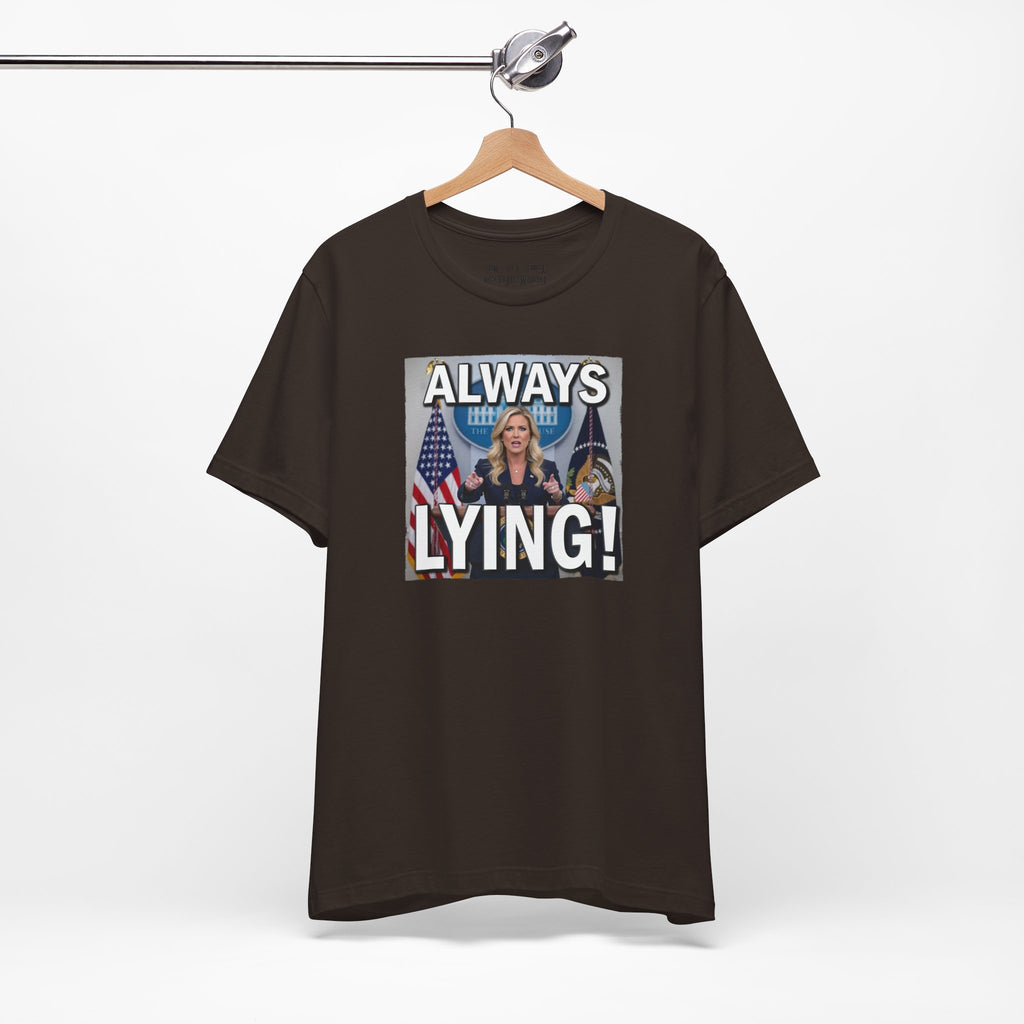 Always Lying T-shirt/brown