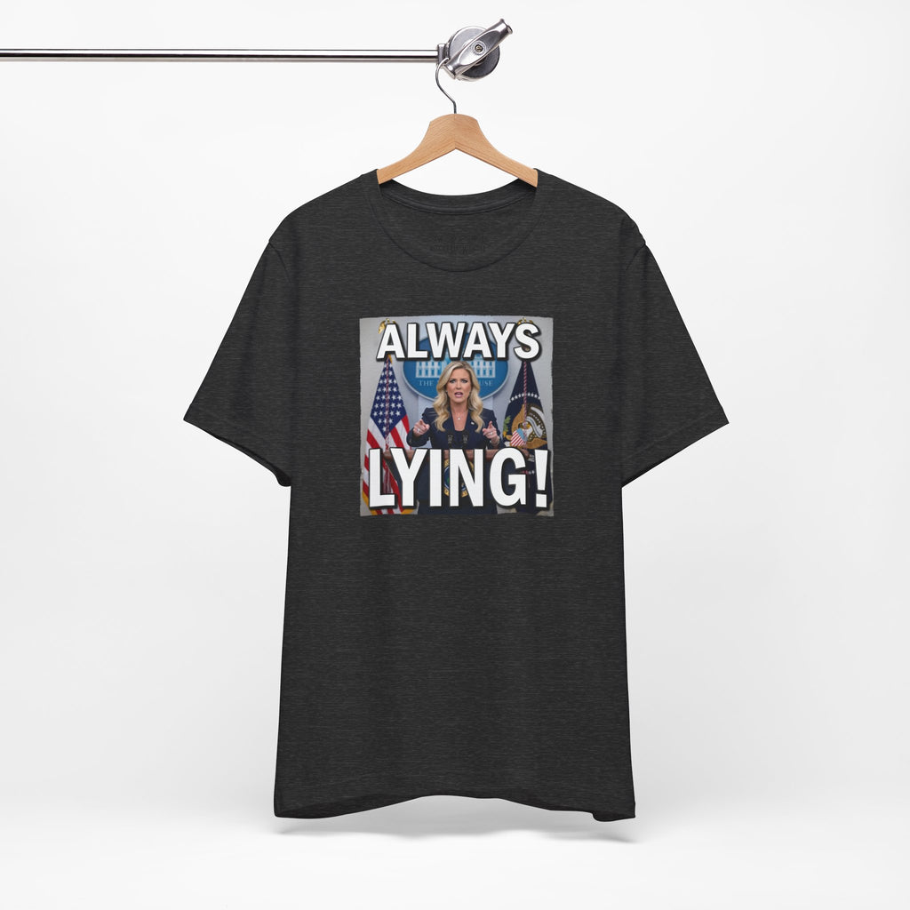 Always Lying T-shirt/dark grey heather 