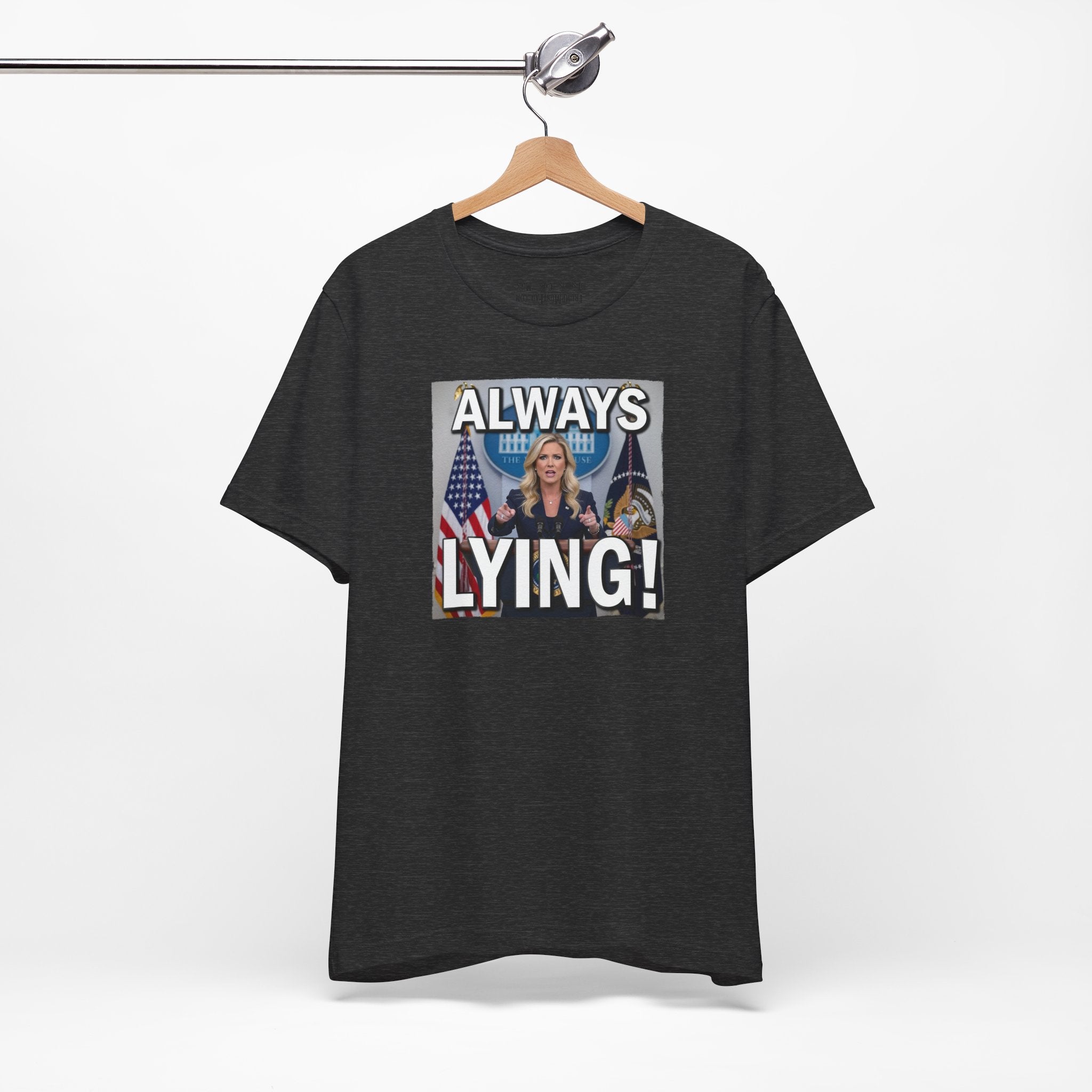 Always Lying T-shirt/dark grey heather 