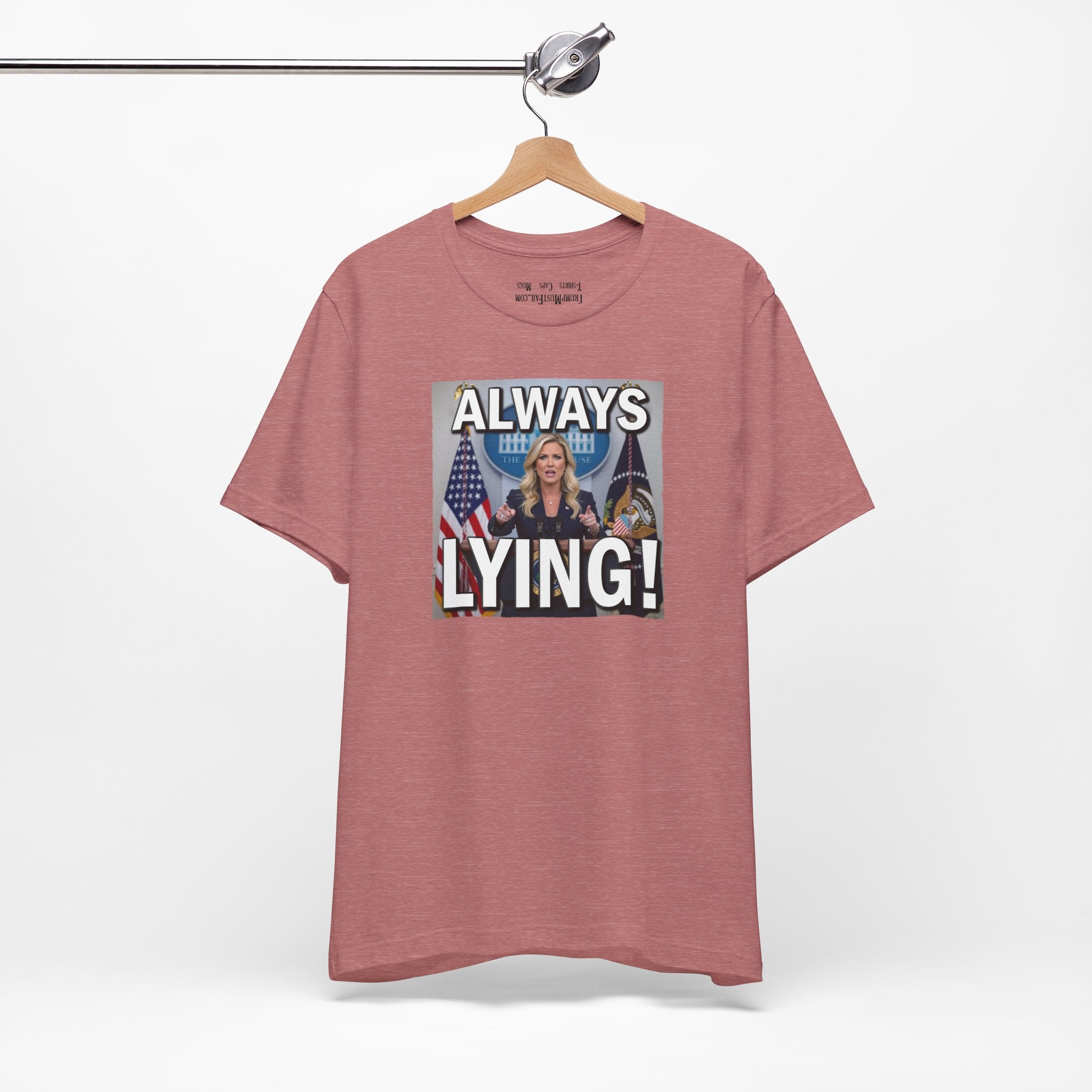 Always Lying T-shirt/heather mauve