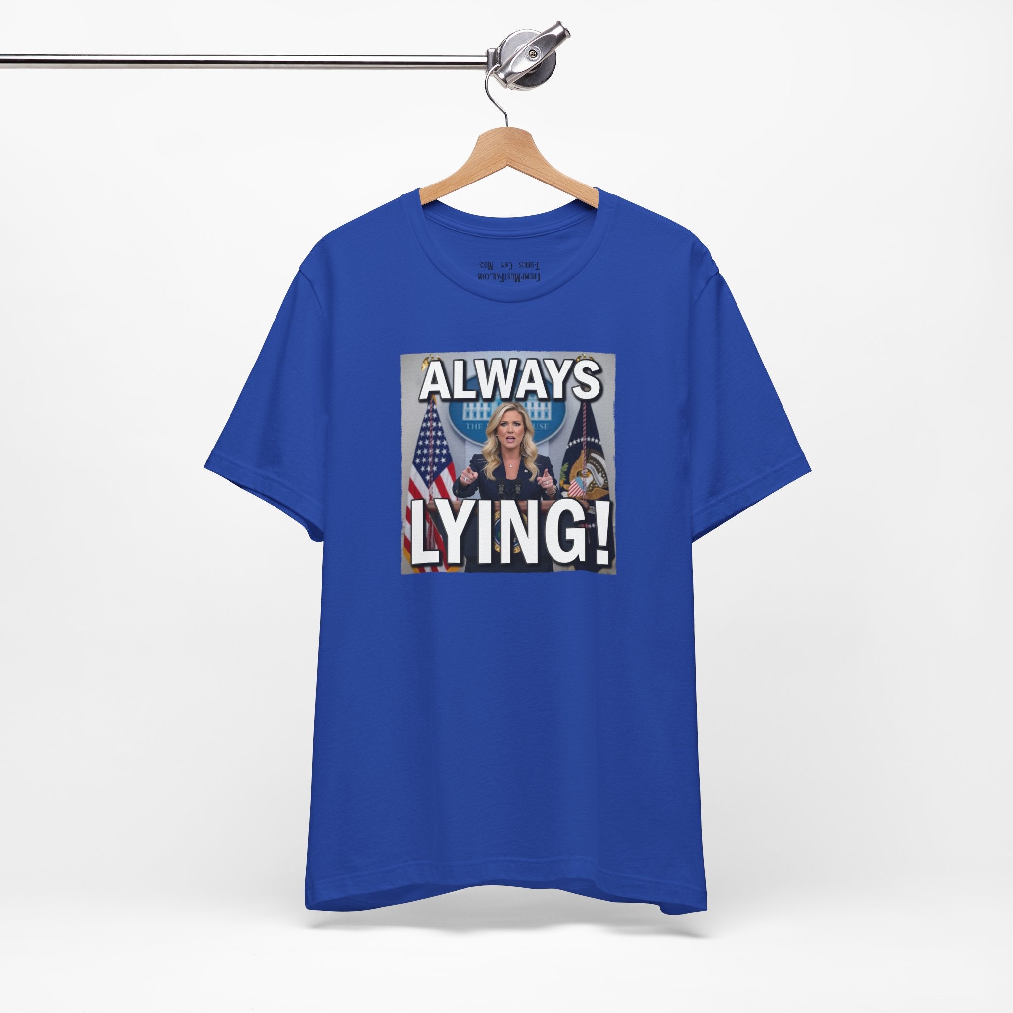 Always Lying T-shirt/true royal