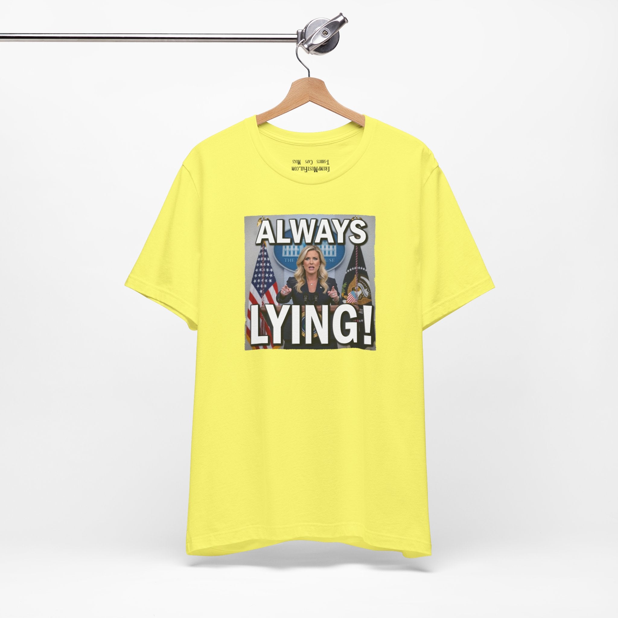 Always Lying T-shirt/yellow
