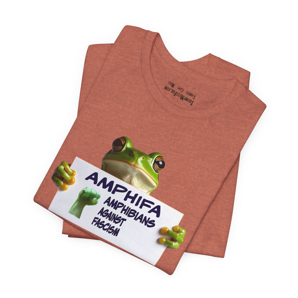 Amphifa T-shirt/heather clay