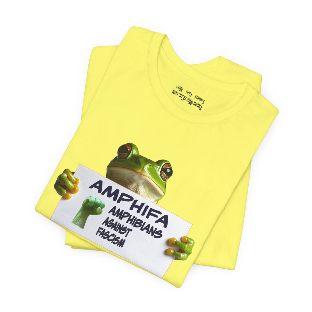 Amphifa T-shirt/yellow