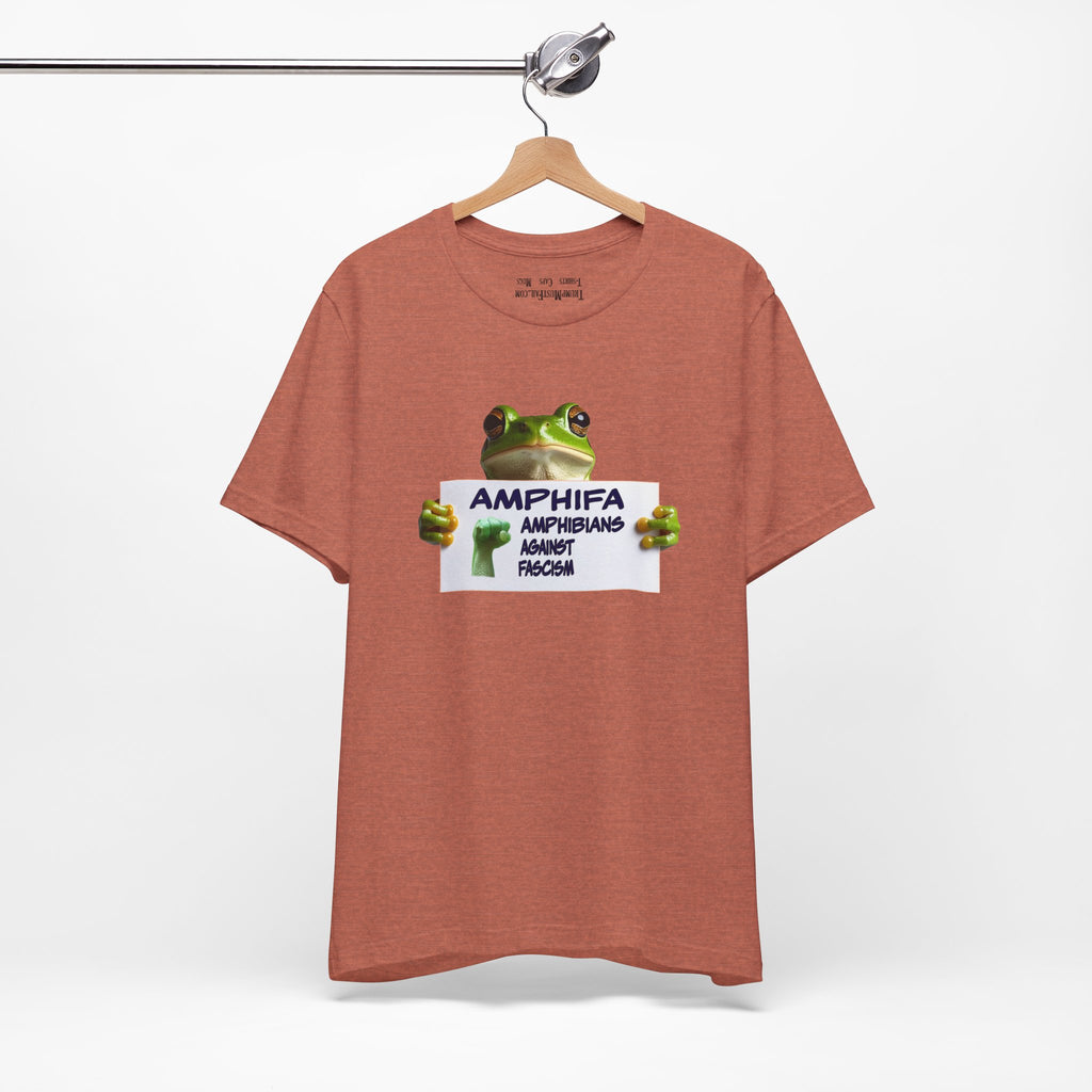 Amphifa T-shirt/heather clay