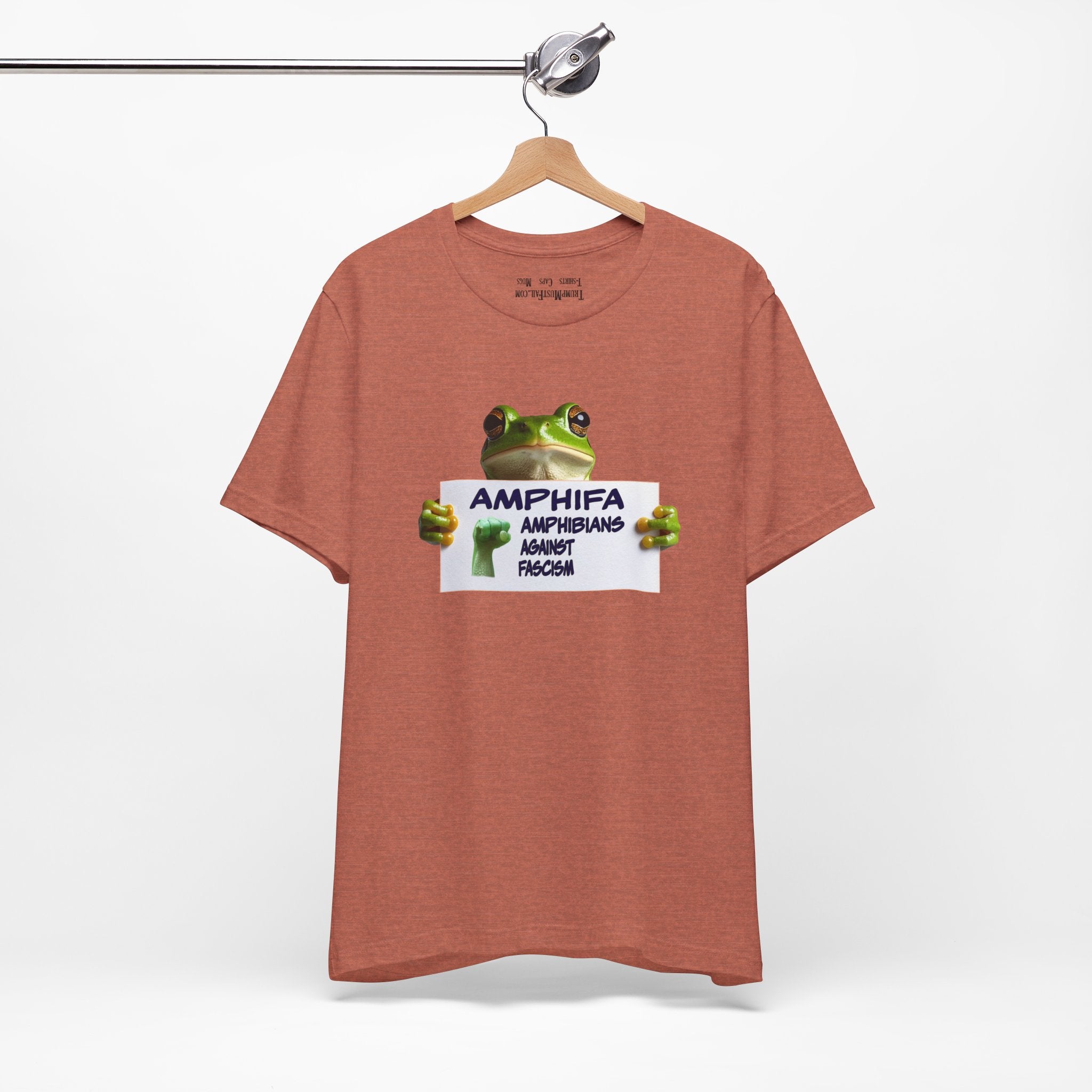 Amphifa T-shirt/heather clay