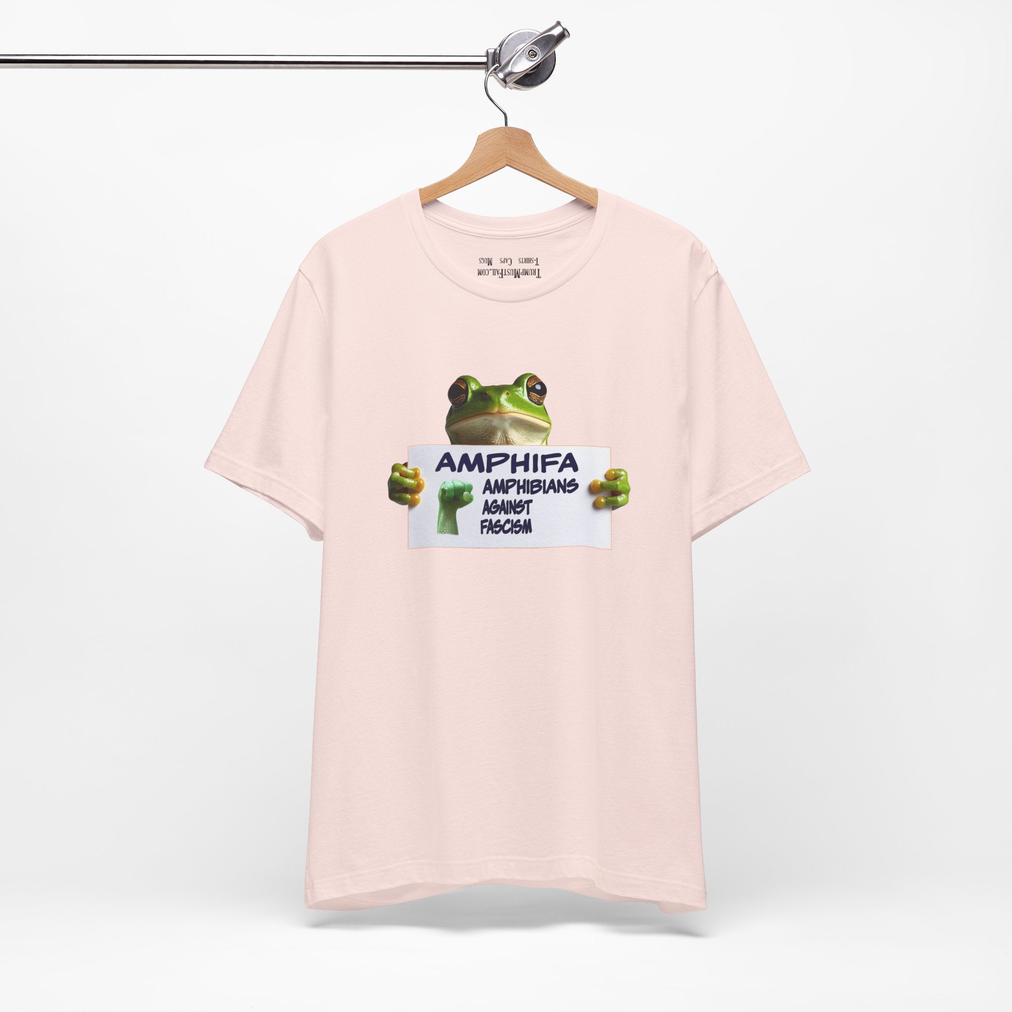 AMPHIFA - Amphibians against fascism!  Political Statement T-Shirt