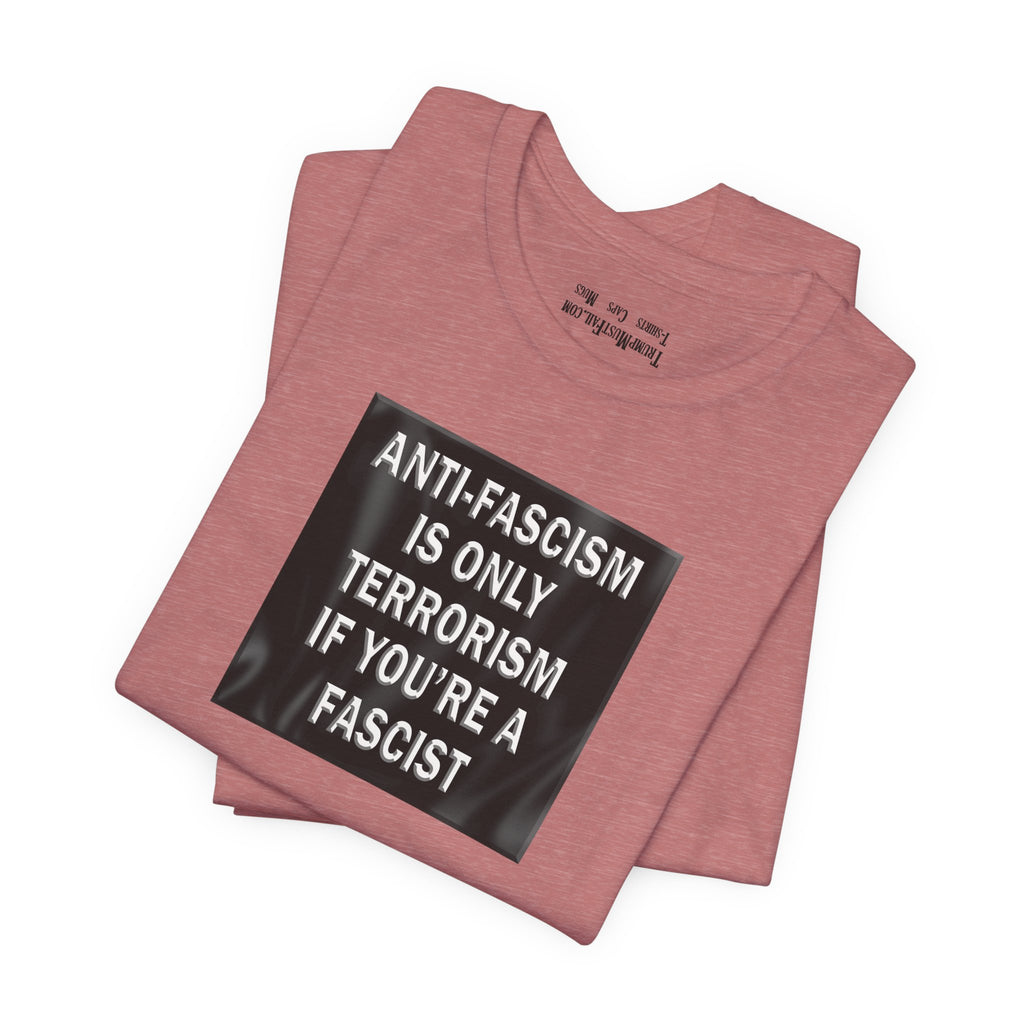 Anti-Fascism T-shirts/heather mauve