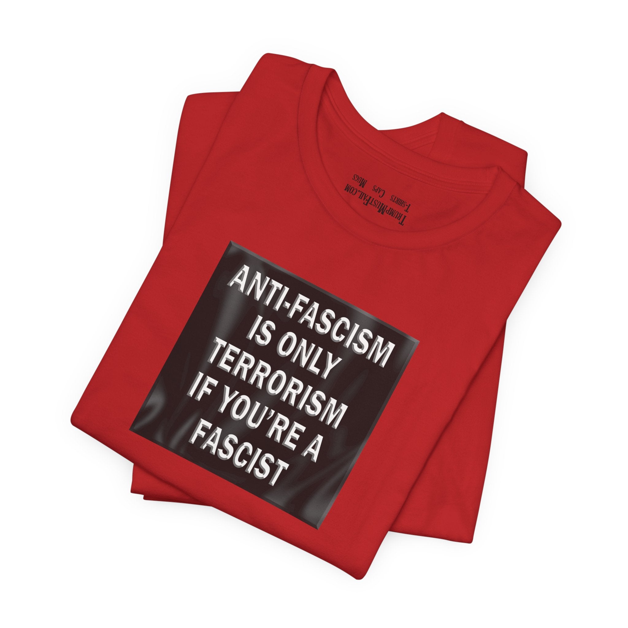 Anti-Fascism T-shirts/red