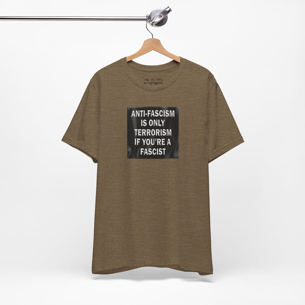 Anti-Fascism T-shirts/heather_olive