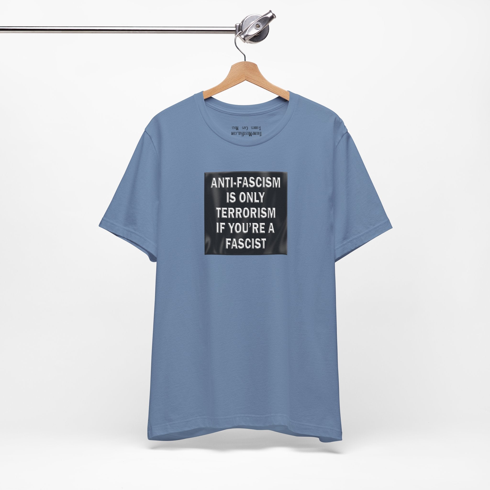 Anti-Fascism T-shirts/steel blue