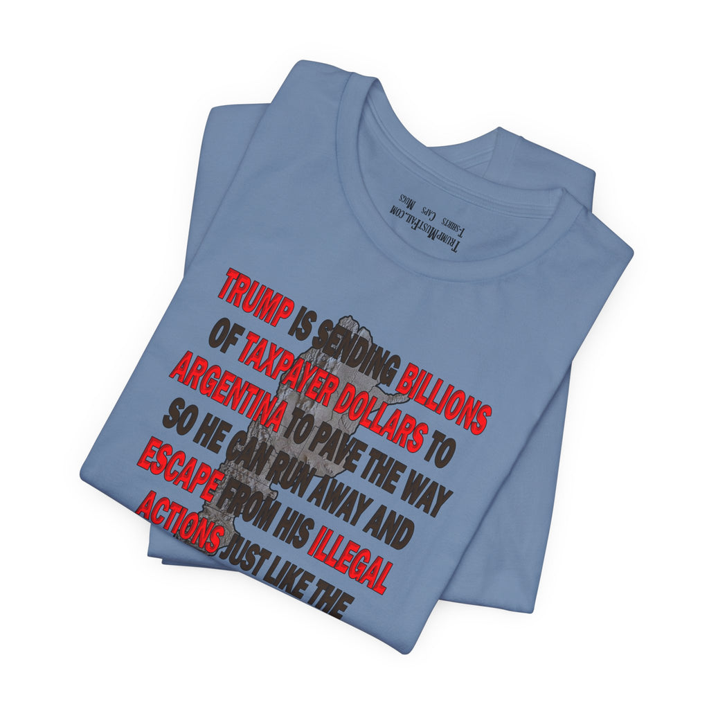 ARGENTINA_T-shirt/steel_blue
