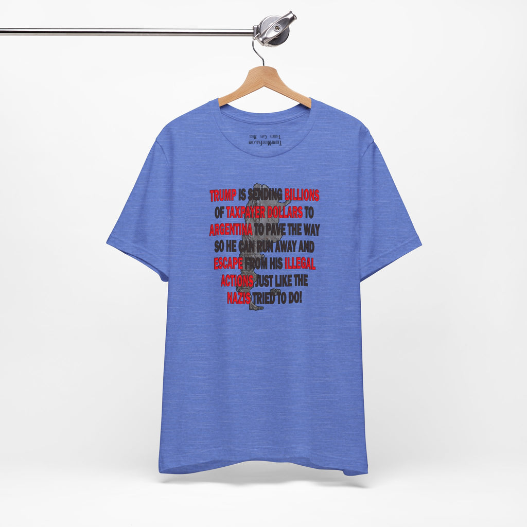 ARGENTINA_T-shirt/heather_columbia_blue