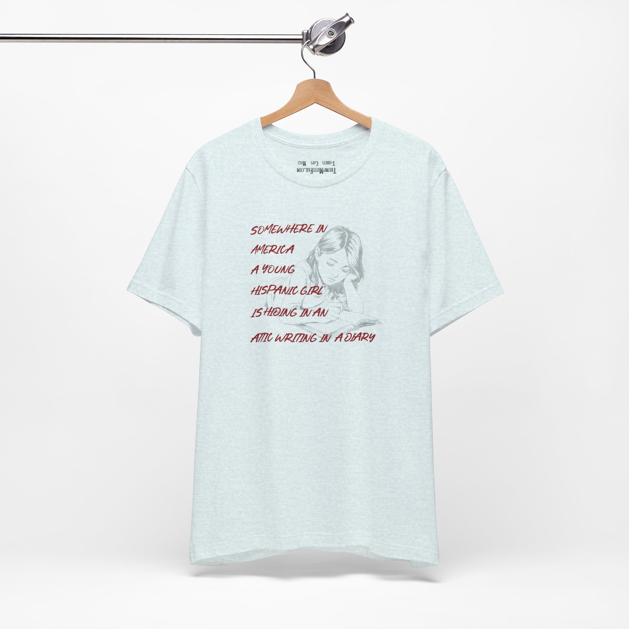 ATTIC_T-shirt/heather_ice_blue