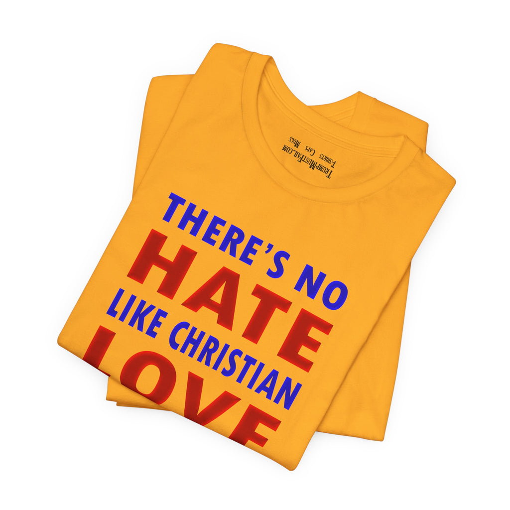 CHRISTIAN LOVE T-shirt/gold