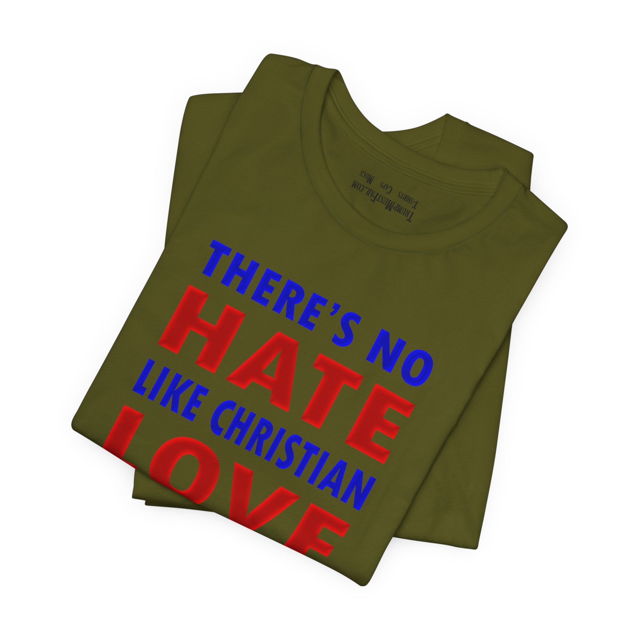 CHRISTIAN LOVE T-shirt/olive