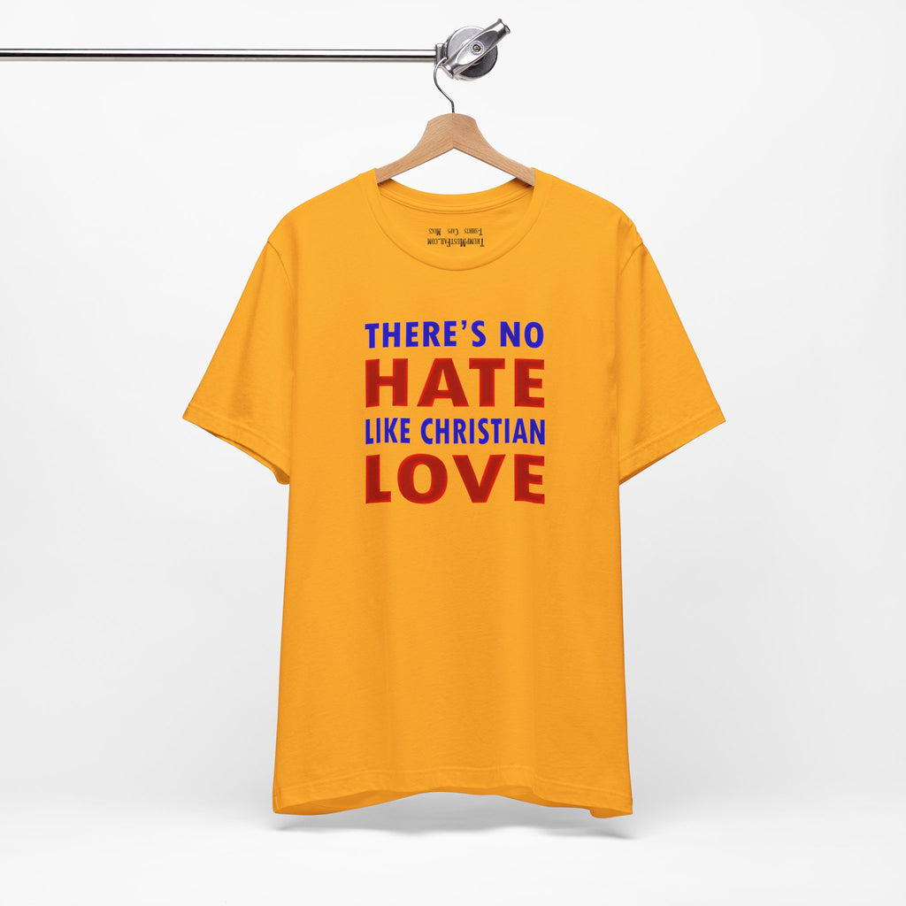 CHRISTIAN LOVE T-shirt/gold