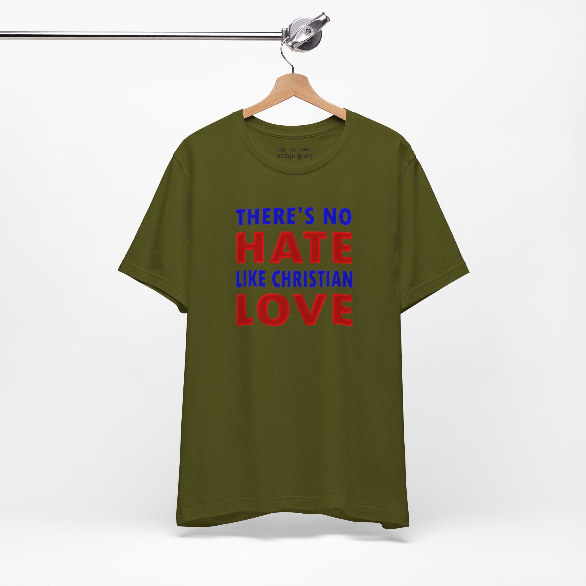 CHRISTIAN LOVE T-shirt/olive