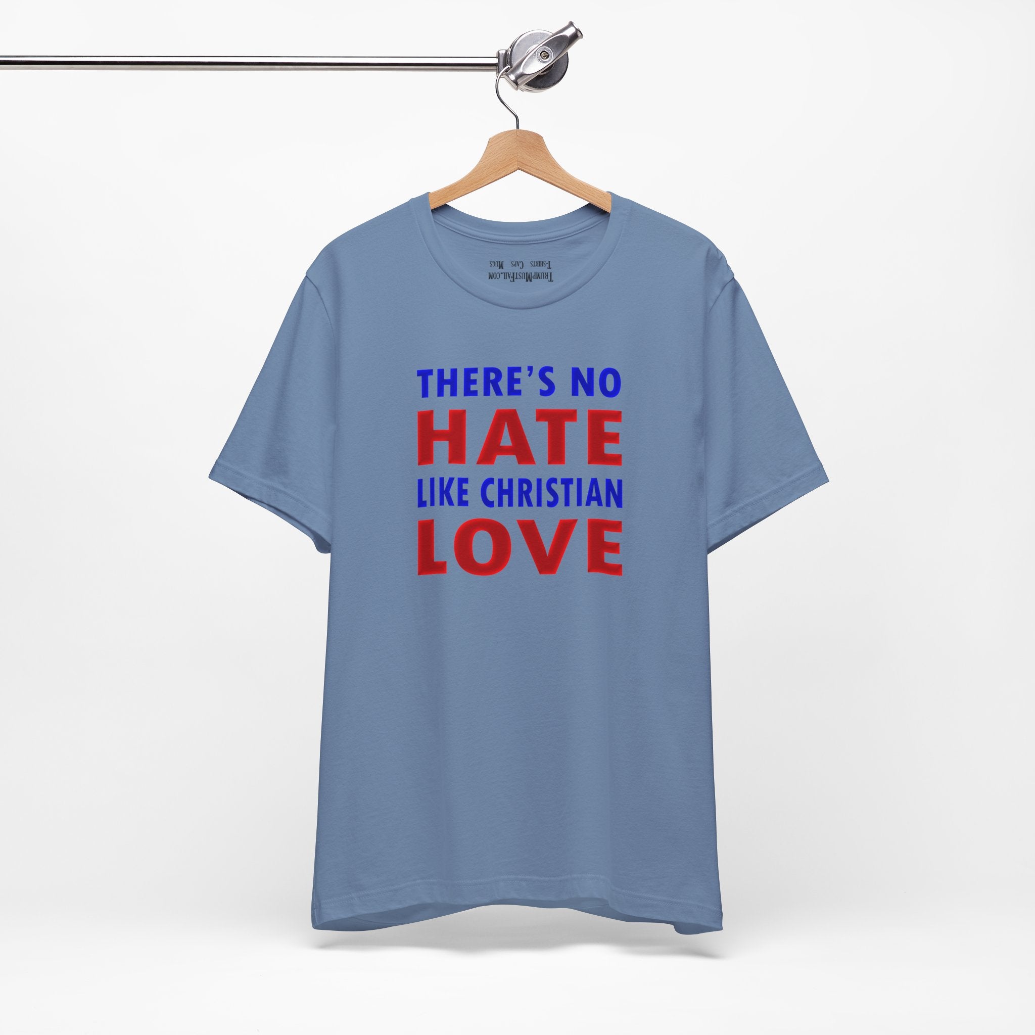 CHRISTIAN LOVE T-shirt/steel blue