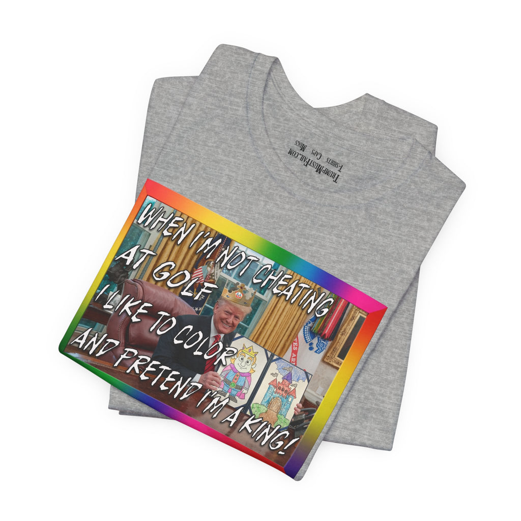 COLORING BOOK KING T-shirt/athletic heather 