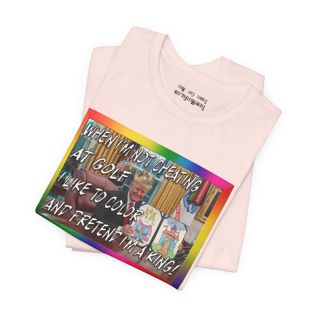 COLORING BOOK KING T-shirt/soft pink