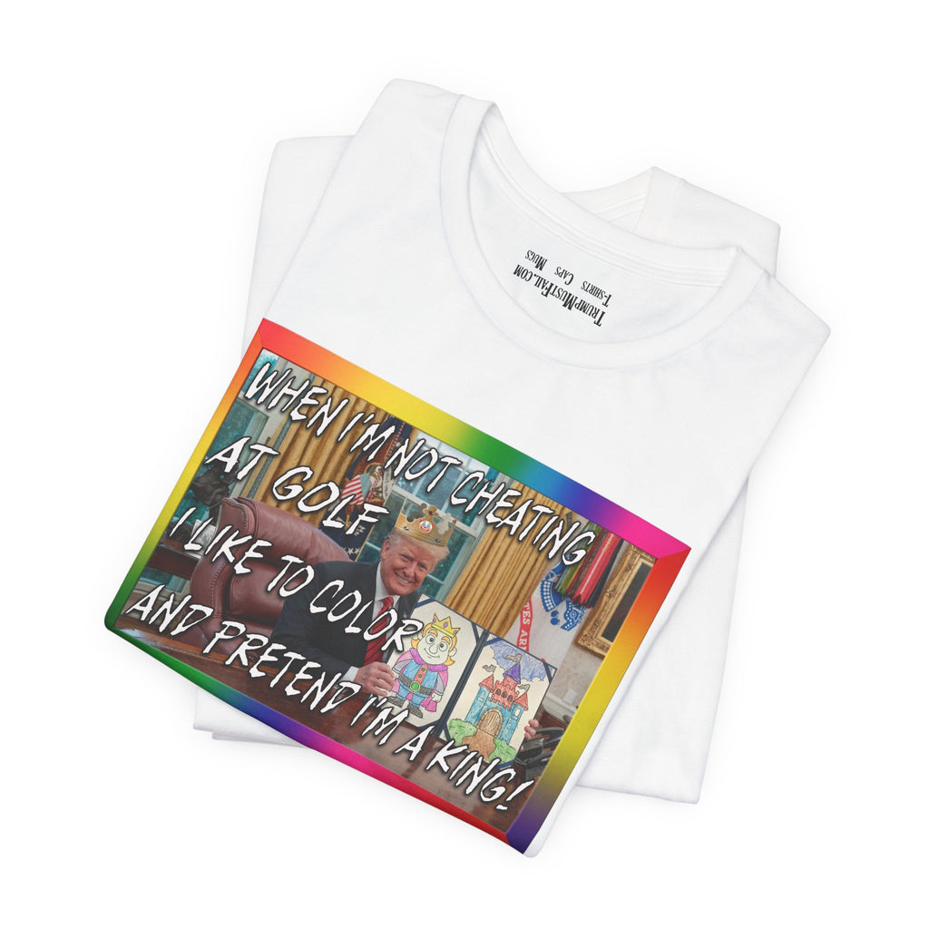 COLORING BOOK KING T-shirt/white