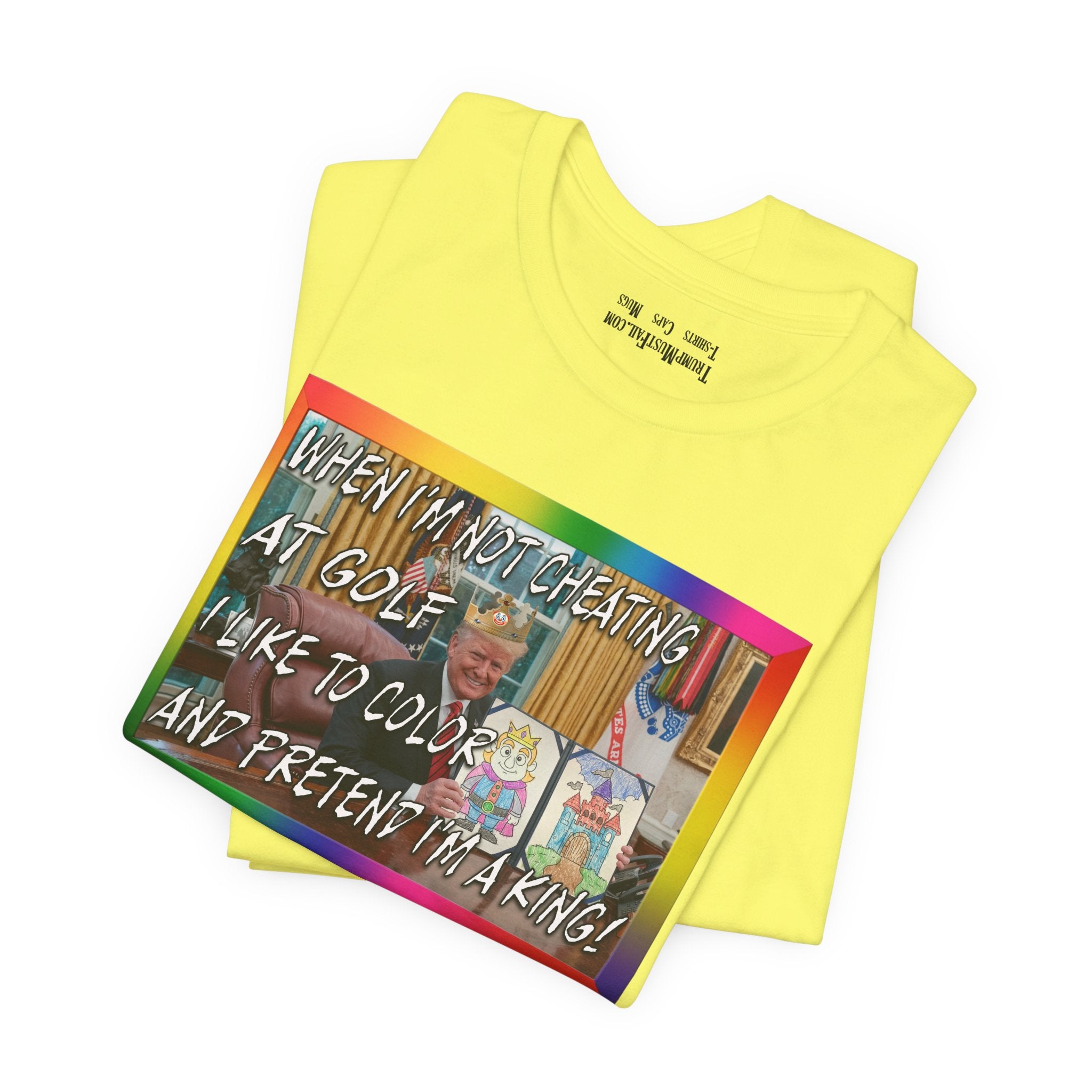 COLORING BOOK KING T-shirt/yellow 
