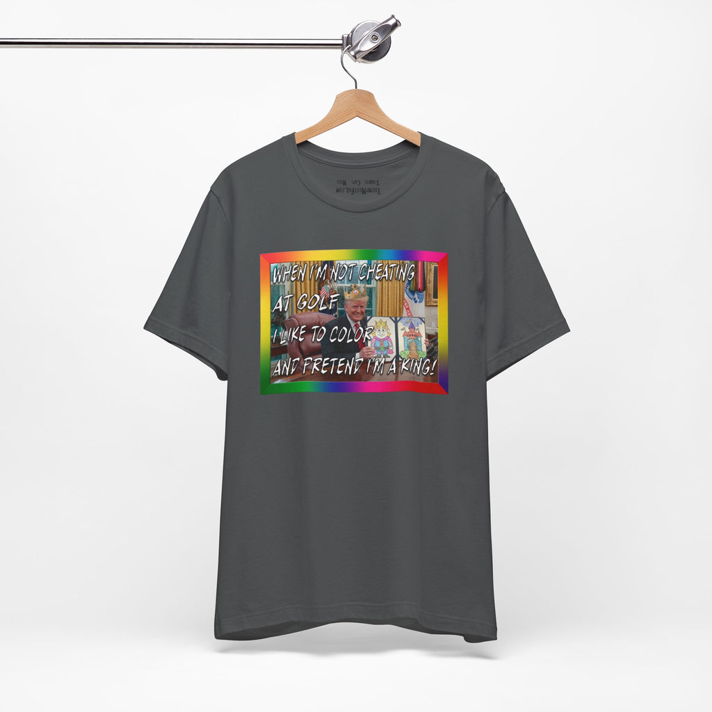 COLORING BOOK KING T-shirt/asphalt