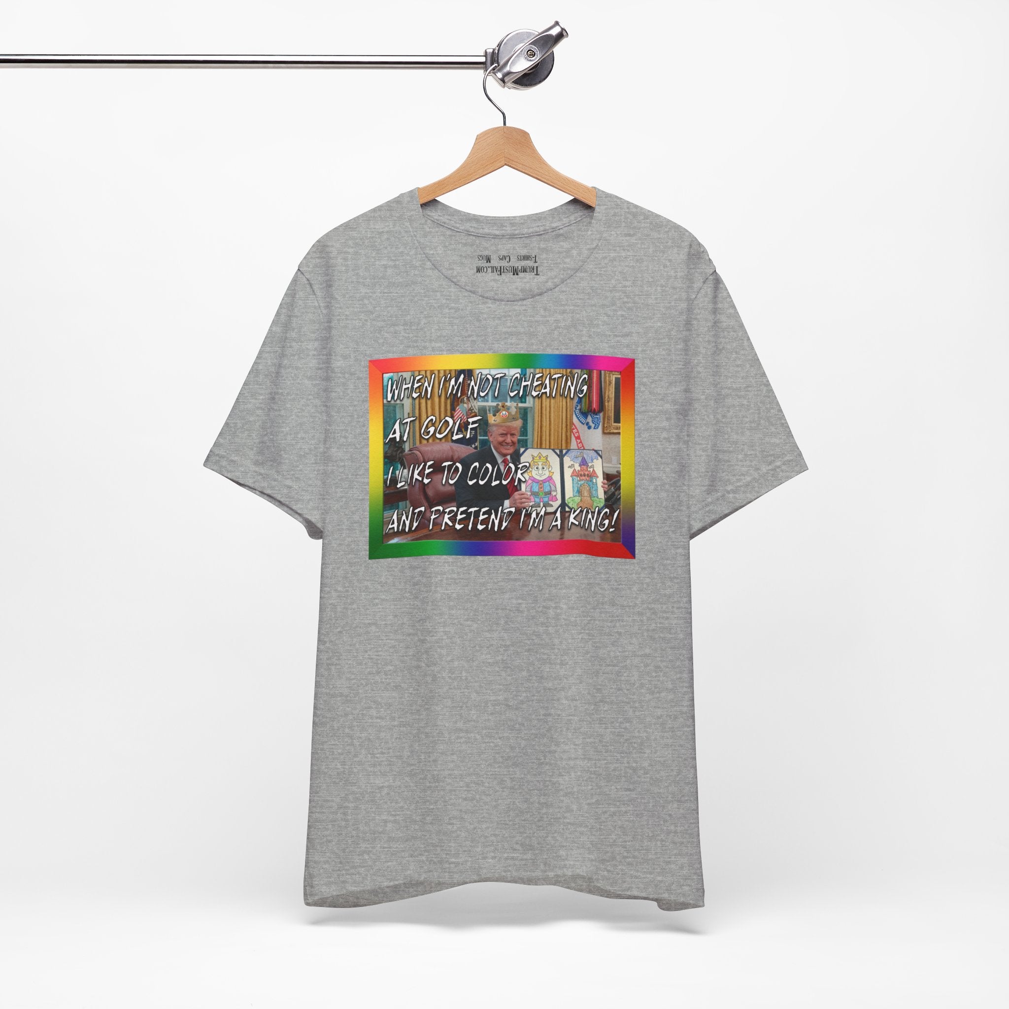 COLORING BOOK KING T-shirt/athletic heather 