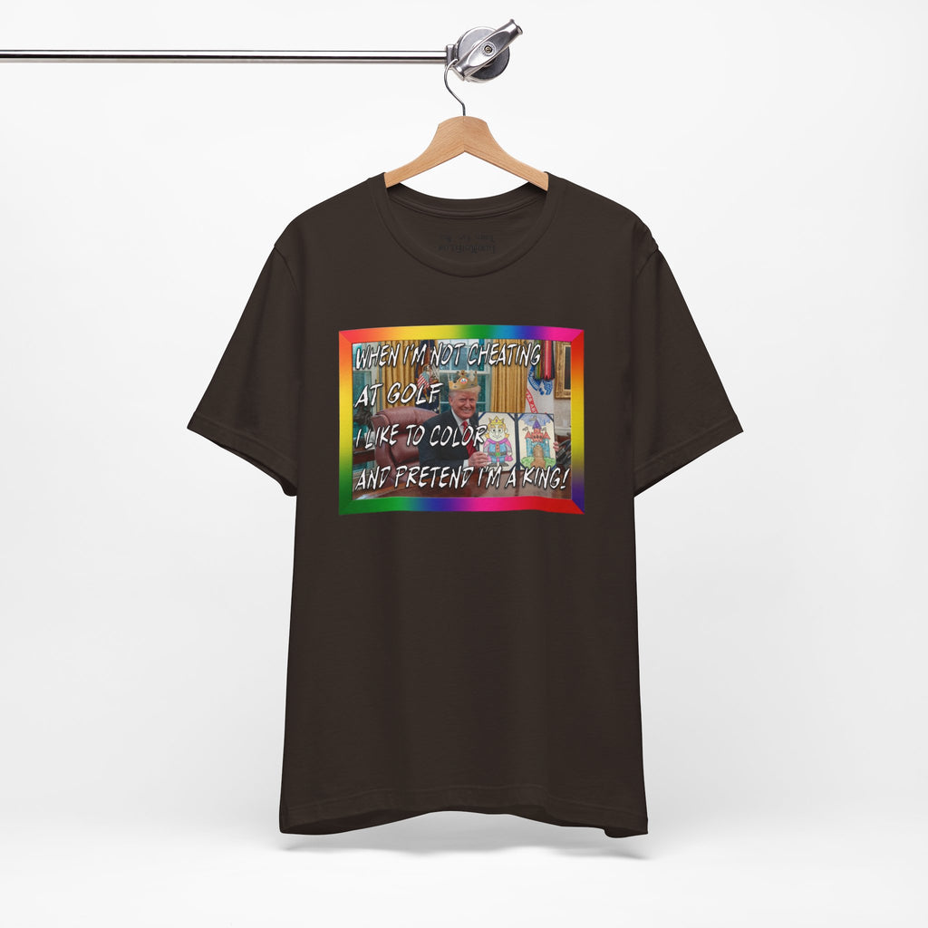 COLORING BOOK KING T-shirt/brown