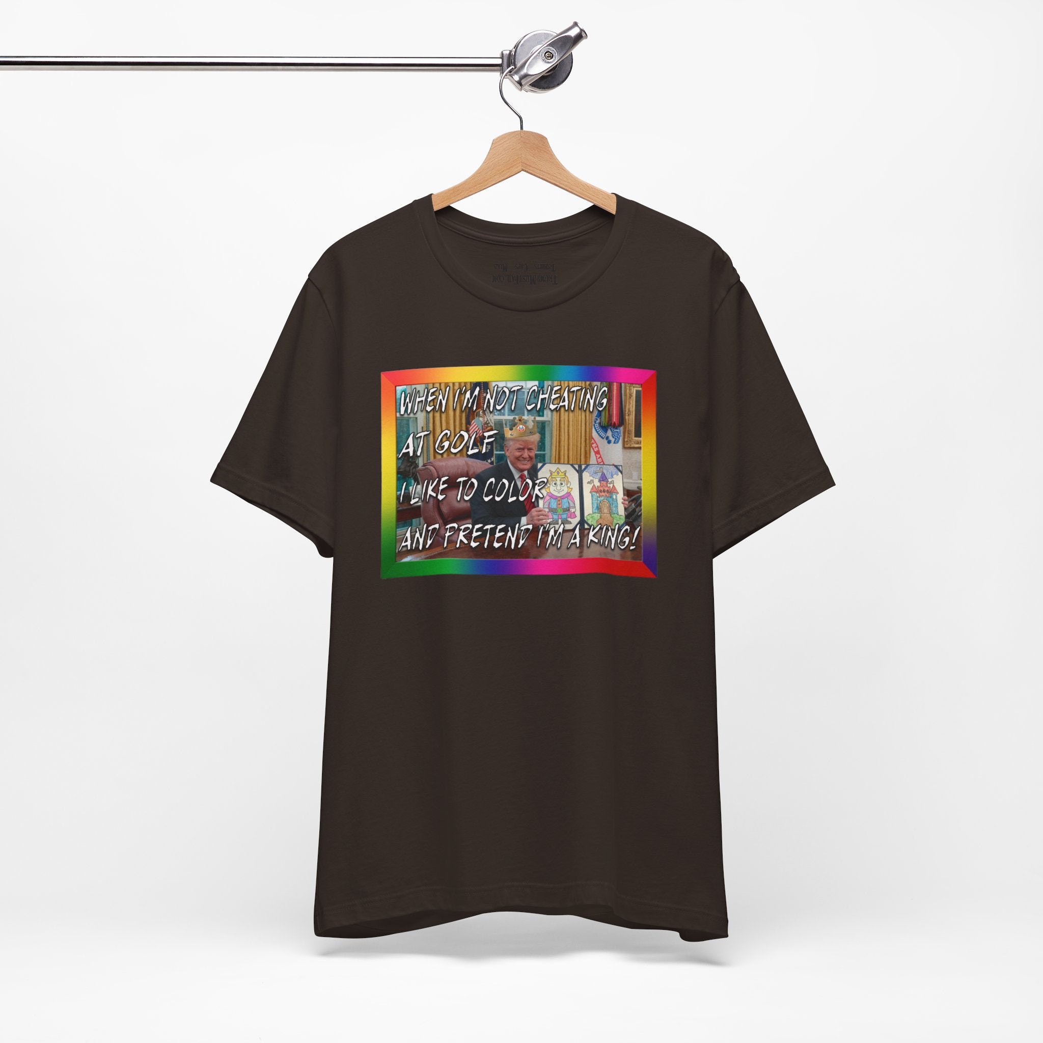 COLORING BOOK KING T-shirt/brown