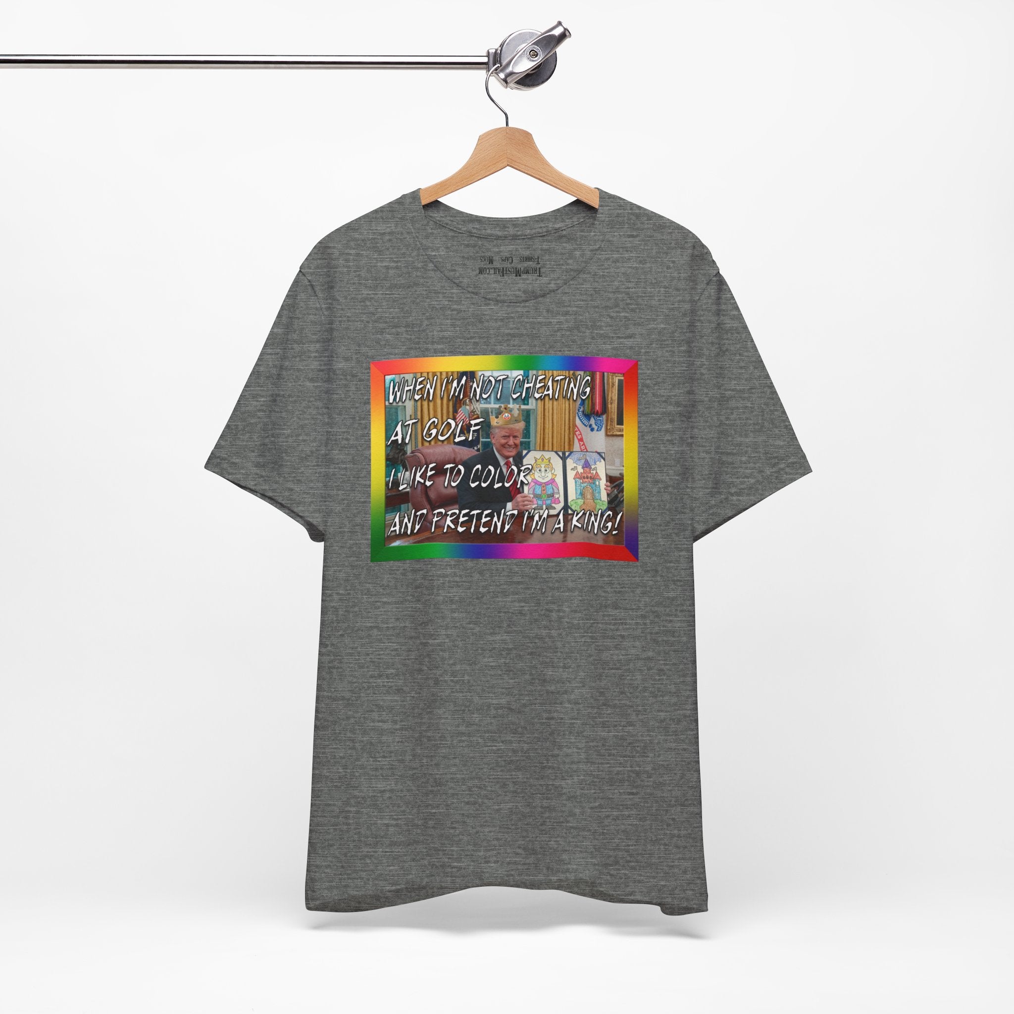 COLORING BOOK KING T-shirt/deep heather