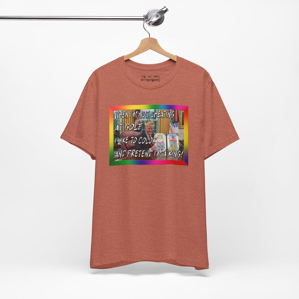COLORING BOOK KING T-shirt/heather clay