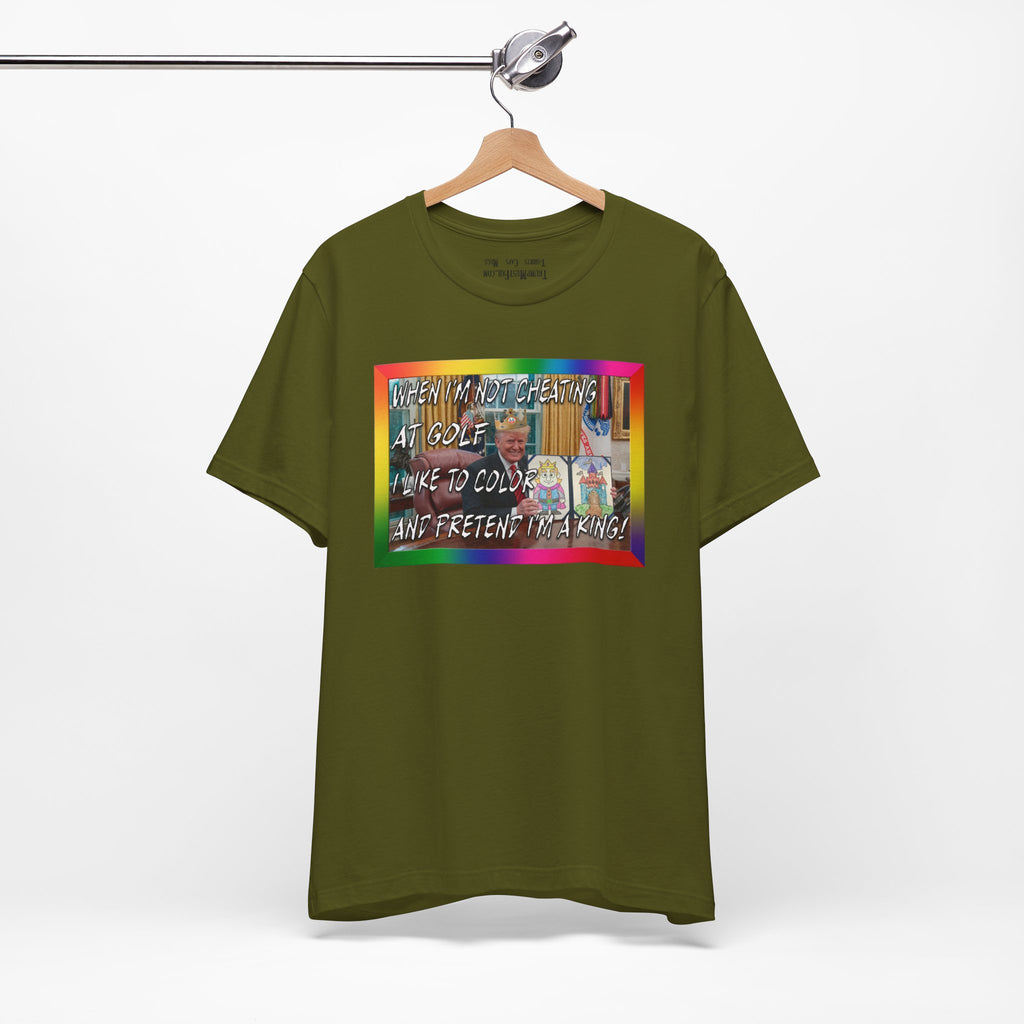 COLORING BOOK KING T-shirt/olive