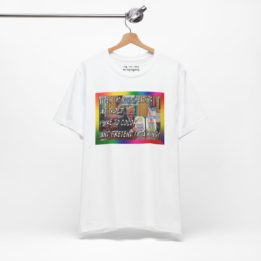 COLORING BOOK KING T-shirt/white