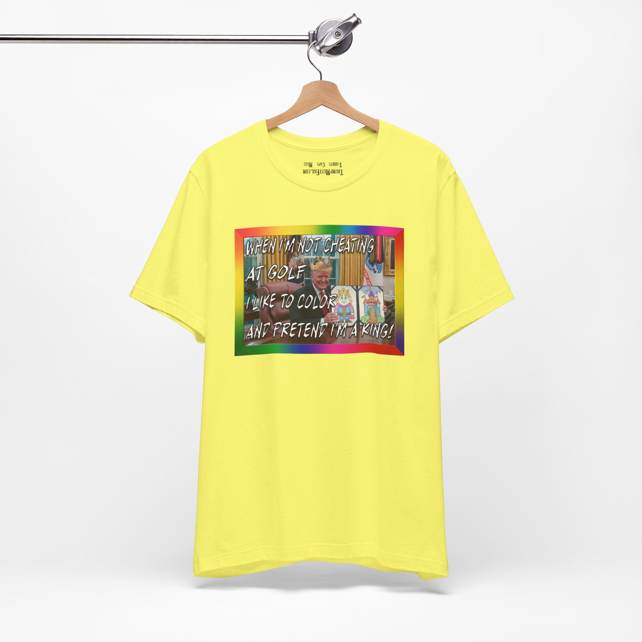 COLORING BOOK KING T-shirt/yellow 