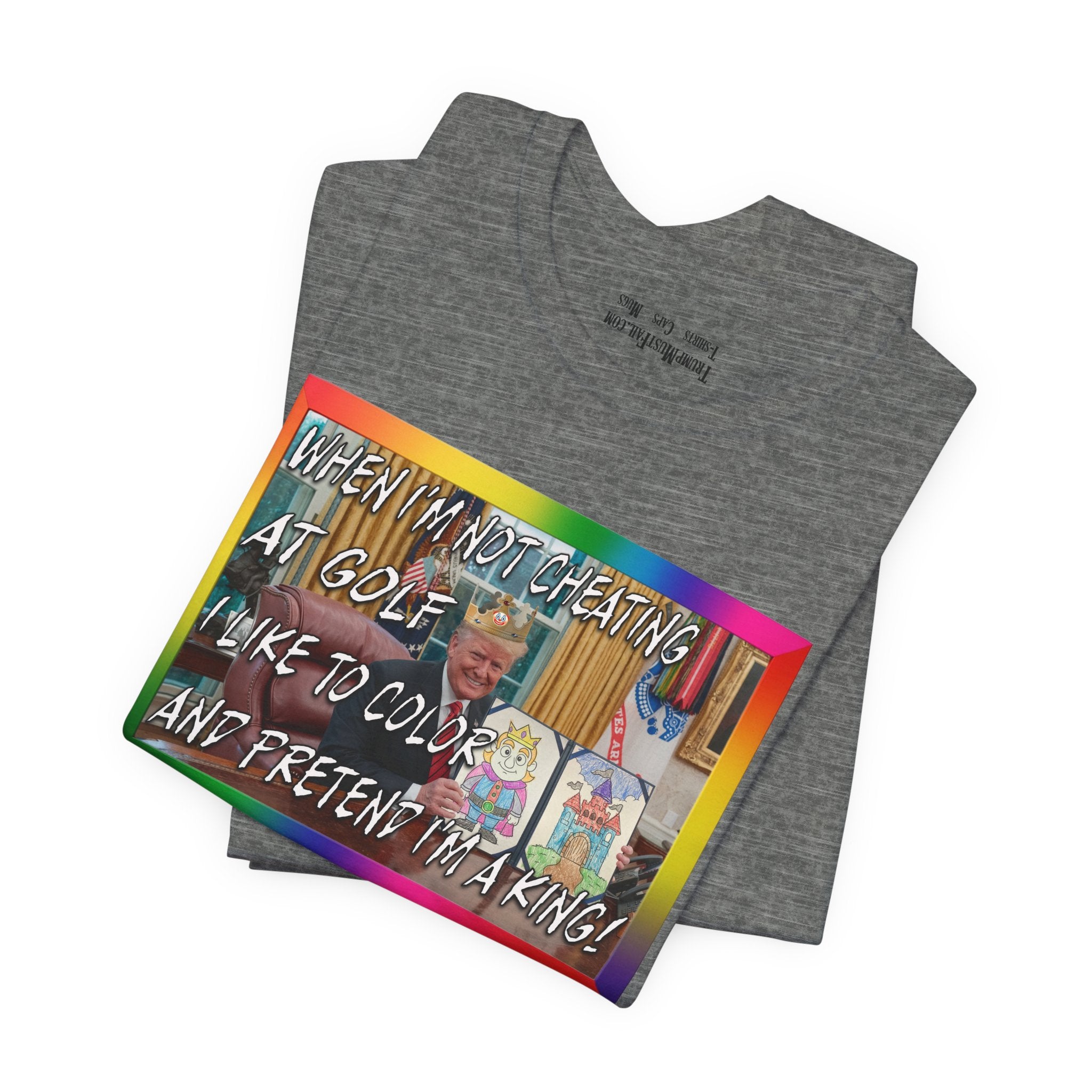 COLORING BOOK KING T-shirt/deep heather