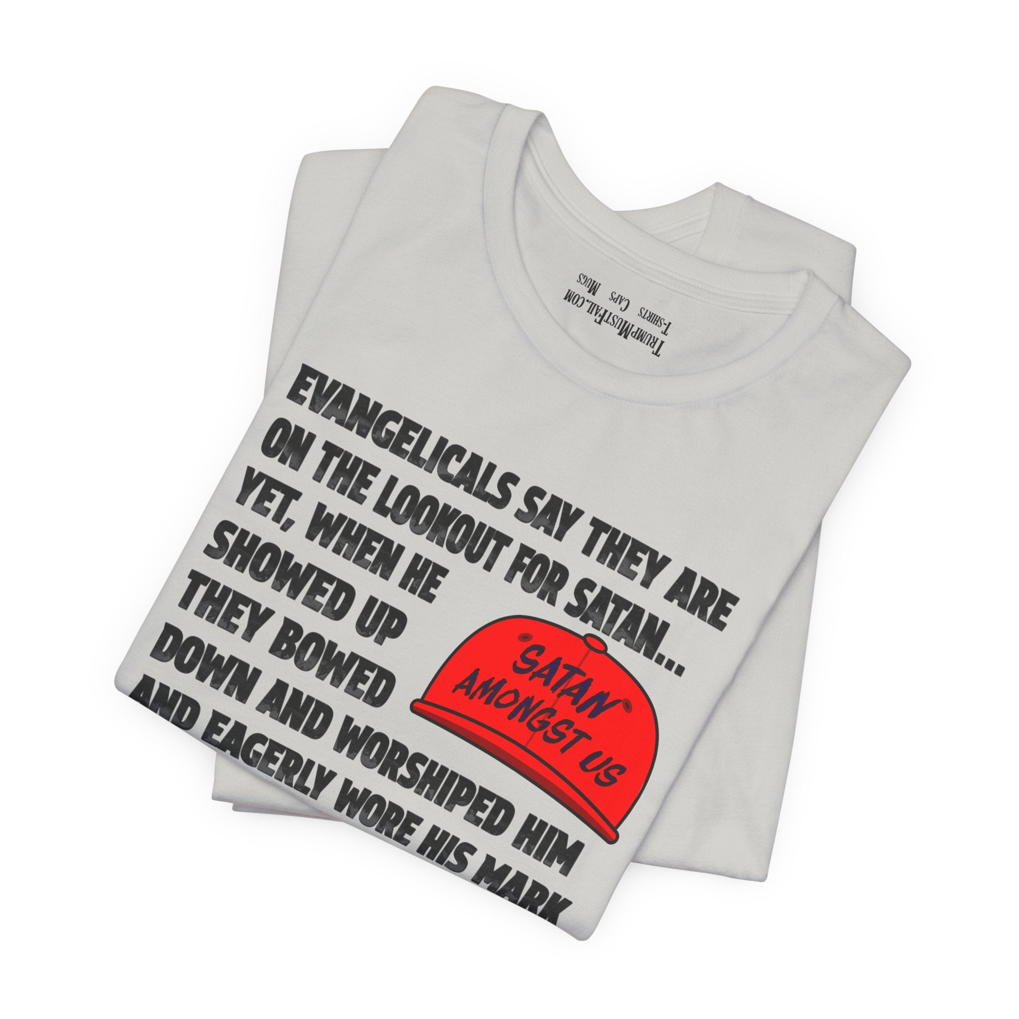 EVANGELICALS T-SHIRT/SILVER