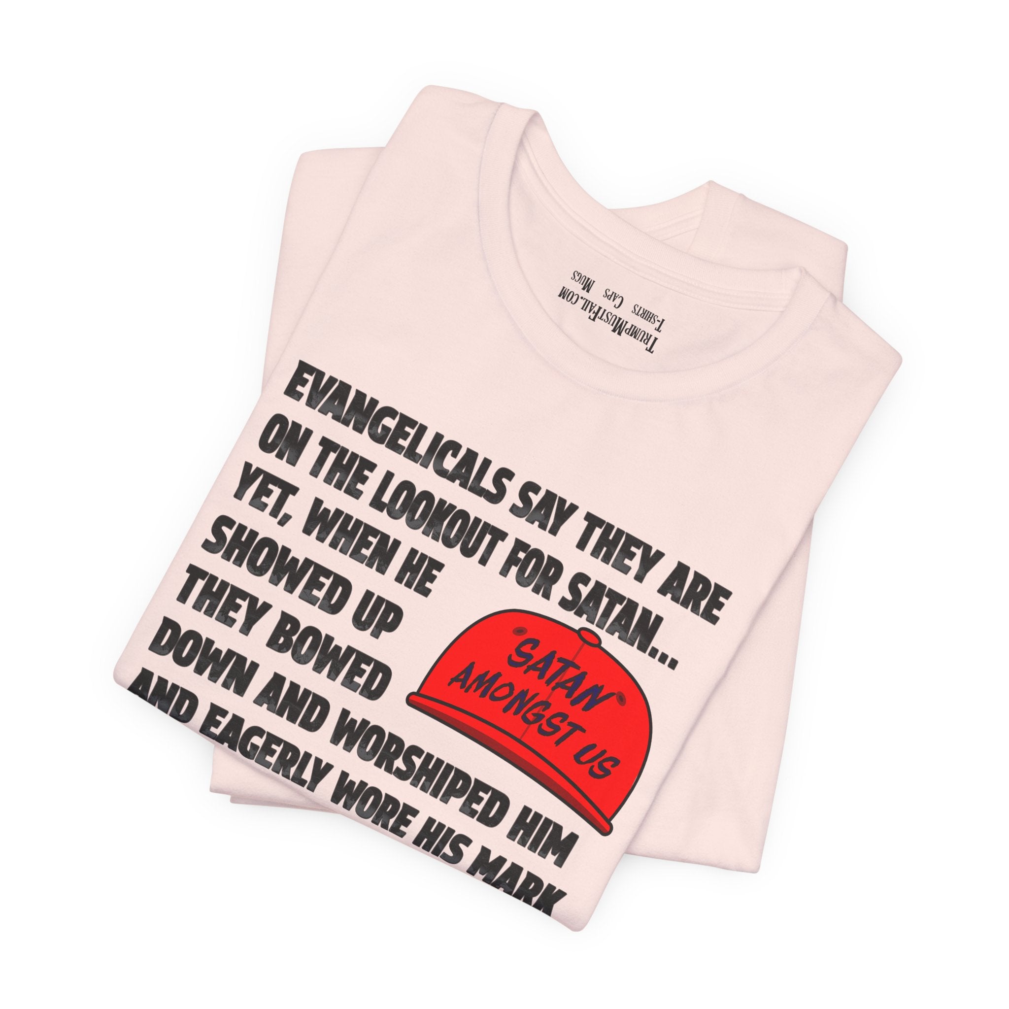EVANGELICALS T-SHIRT/SOFT PINK