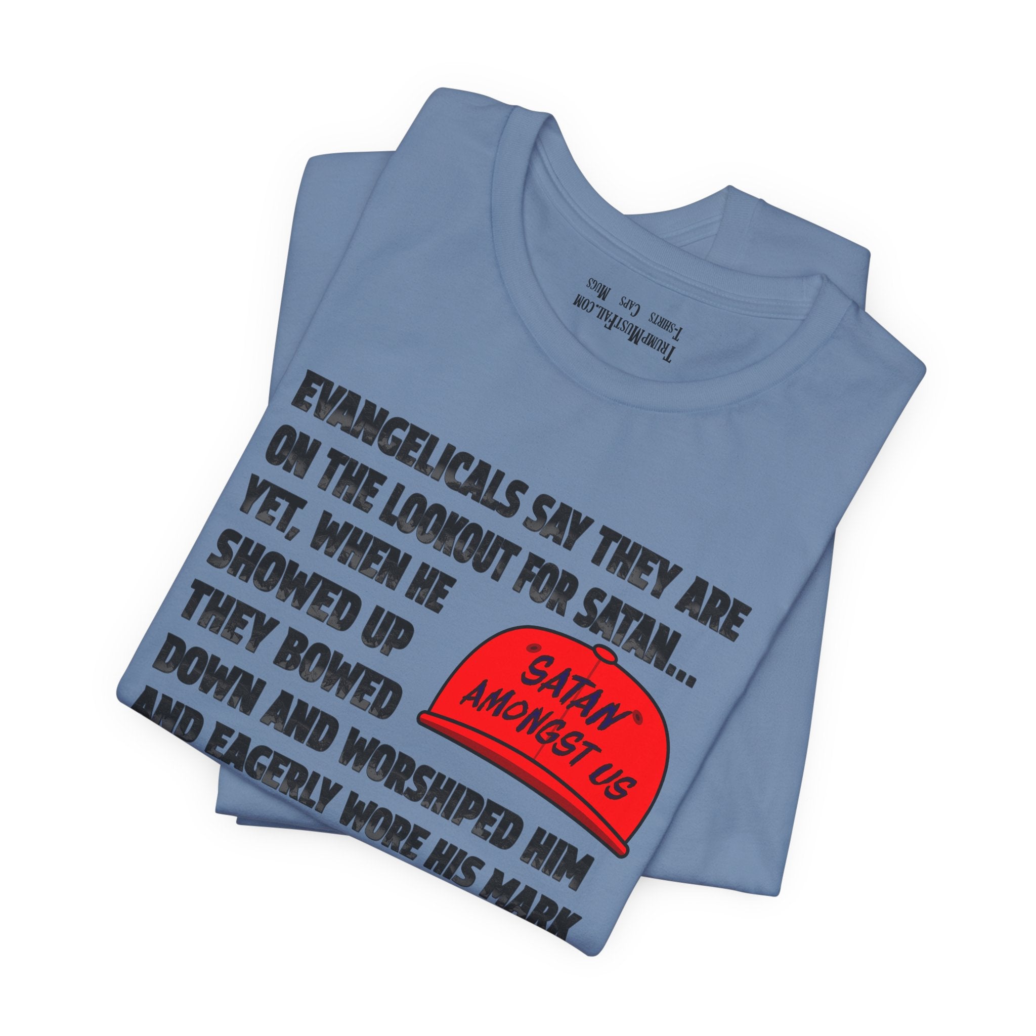 EVANGELICALS T-SHIRT/STEEL BLUE