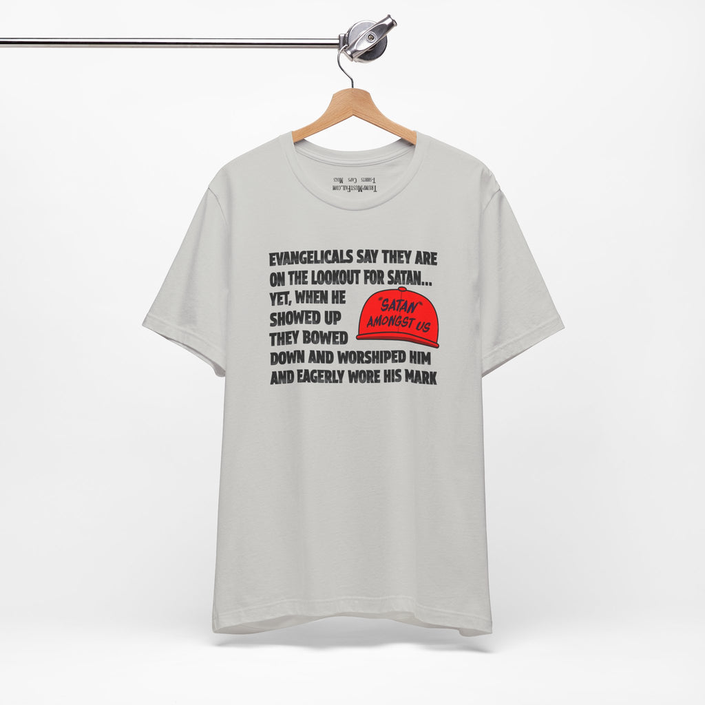 EVANGELICALS T-SHIRT/SILVER