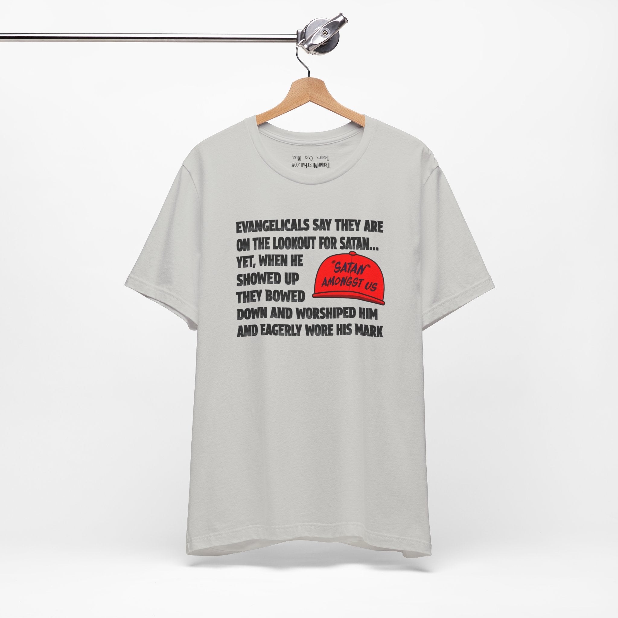 EVANGELICALS T-SHIRT/SILVER